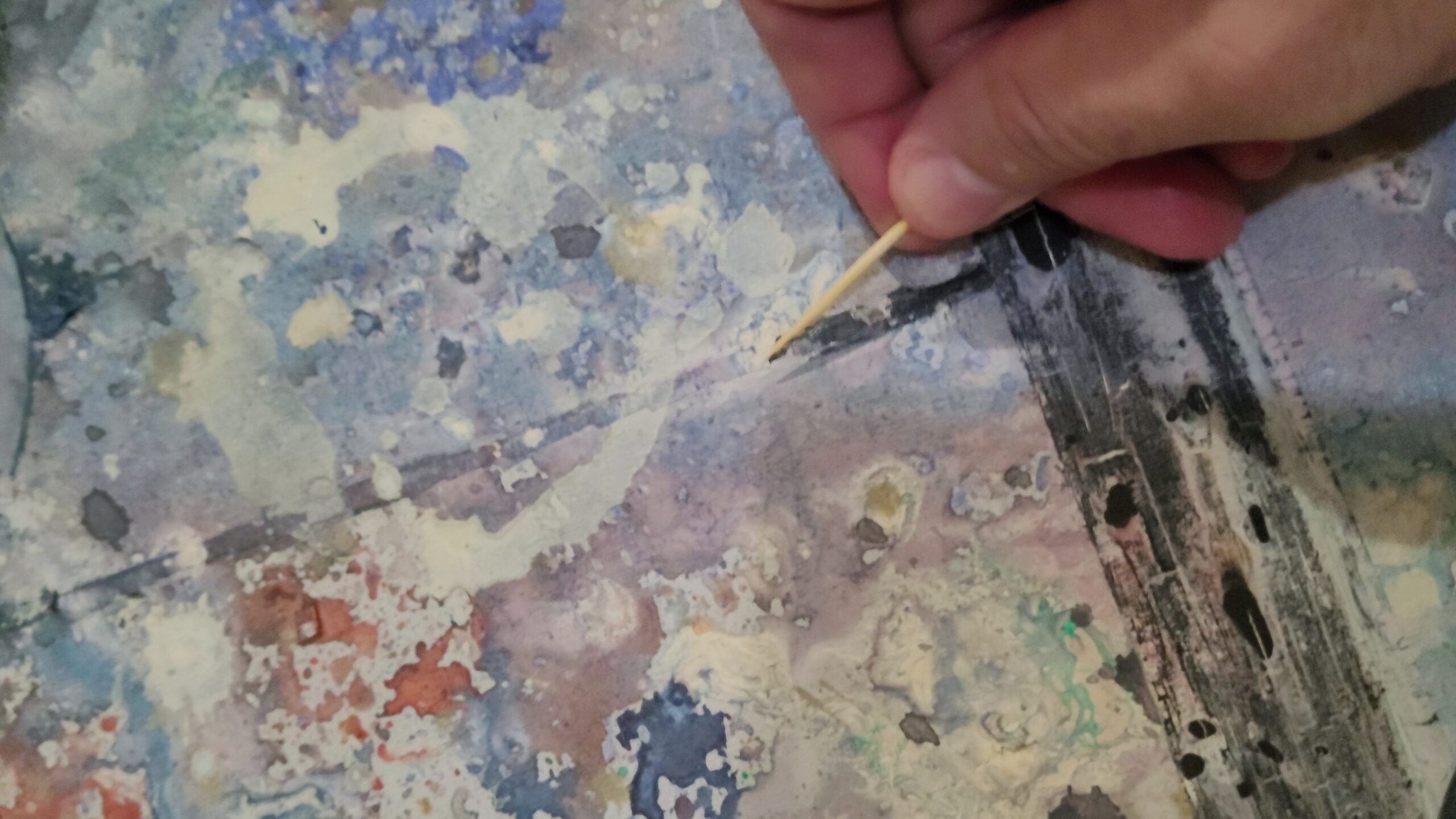 Striptease de Superfícies Vivas, Um Banheiro em Simpoiese